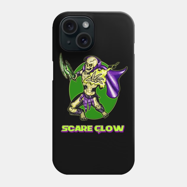 Scare Glow Phone Case by sapanaentertainment