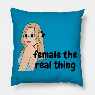 Female. Pillow