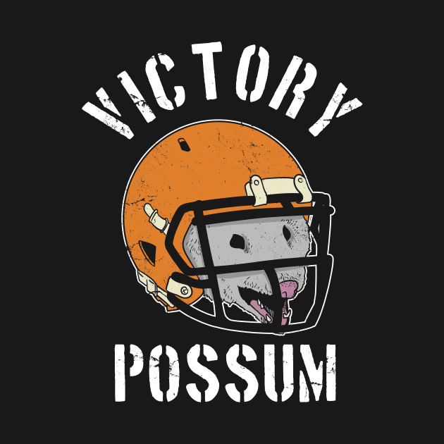 Victory Possum Funny Cleveland Football by APSketches