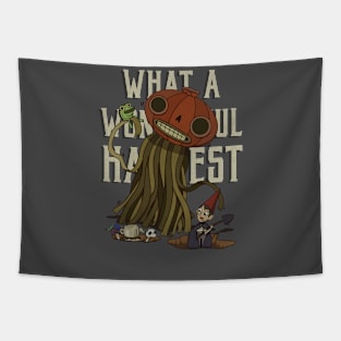 Pottsfield Harvest Festival - Over the Garden Wall Tapestry