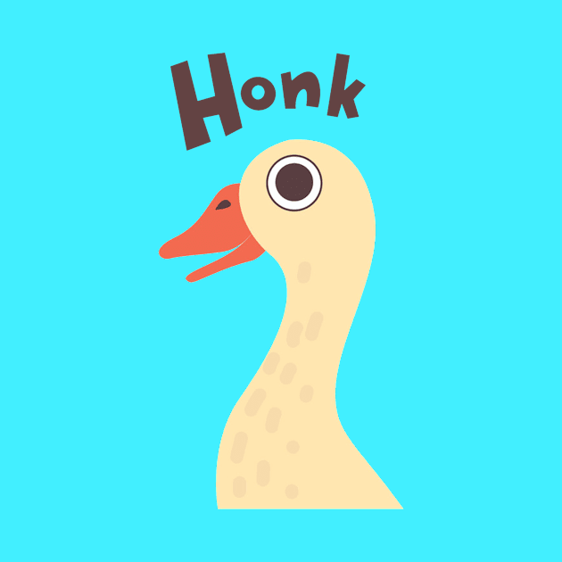 Goose Honk by lunaerin