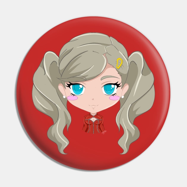 Persona 5 - Ann Takamaki unmasked panther Pin by Pastelpandabum