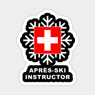 Aprs Ski Instructor Magnet