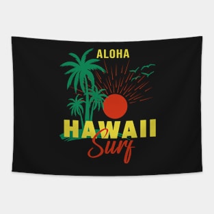 Aloha Hawaii Surf Tapestry