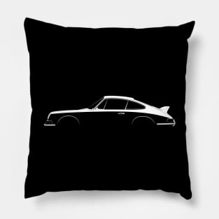 Porsche 911 Carrera RS 2.7 (911) Silhouette Pillow