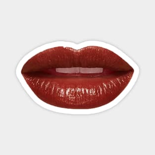 Real lips - red lipstick Magnet