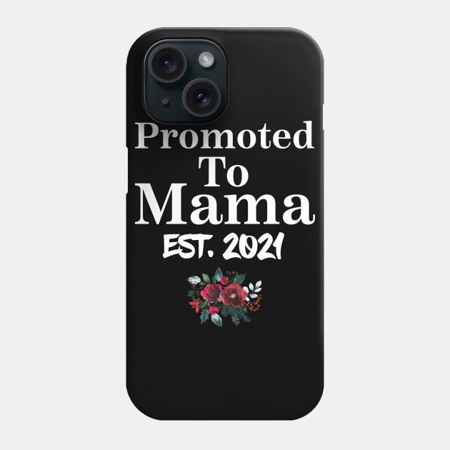 Promoted To mama Est 2021 Shirt New mama Christmas Phone Case by Design stars 5