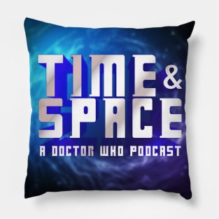 Time & Space: A Doctor Who Podcast Pillow