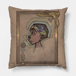 Head Aura (Color) Pillow