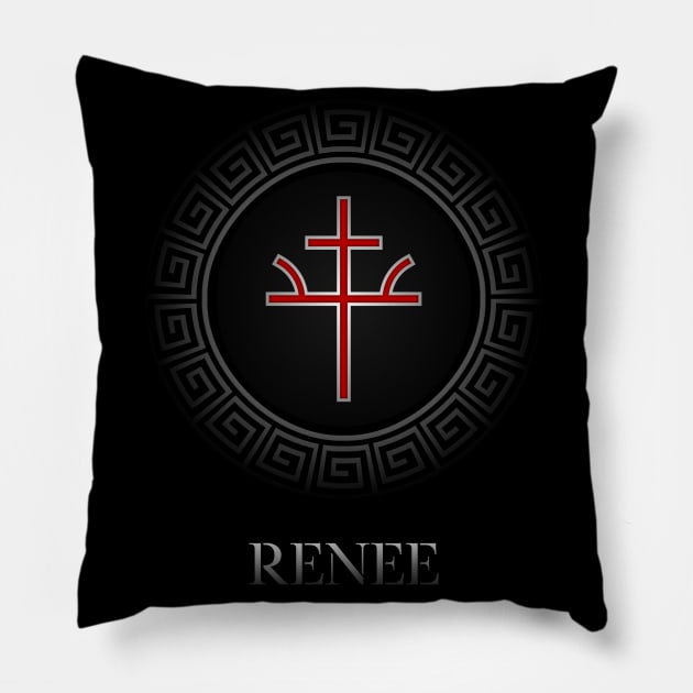 RENEE Pillow by Gantahat62 Productions