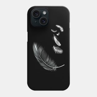 Falling Feathers Phone Case