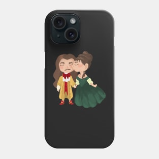 Louis XIV and Madame de Montespan Phone Case