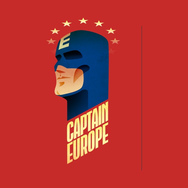 Captain Europe by astronaut