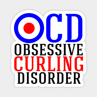 Obsessive Curling Disorder Magnet