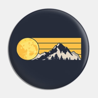 Mountain O Pin