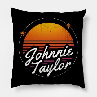 johnnie taylor vintage moon #1 Pillow