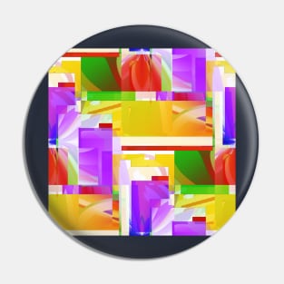 Warm and colorful, with tulips Pin