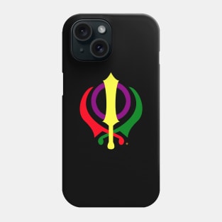 LGBTQ+ Khanda Sikh Love All Phone Case