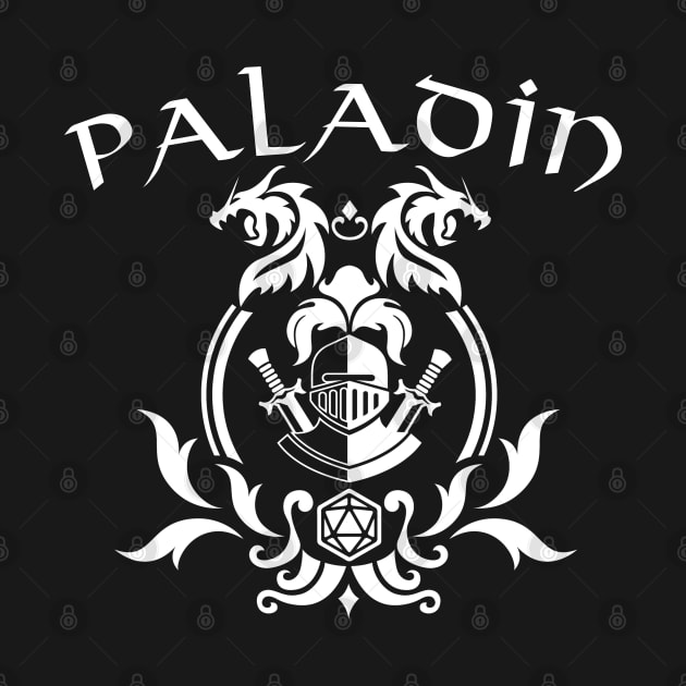 Dnd Paladin Class Symbol Print by DungeonDesigns