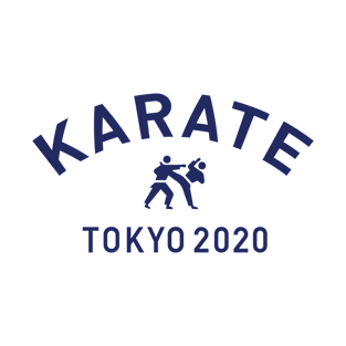 Karate Olympics Tokyo 2020 Games pictograms T-Shirt