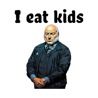 bertram I eat Kids Funny design T-Shirt