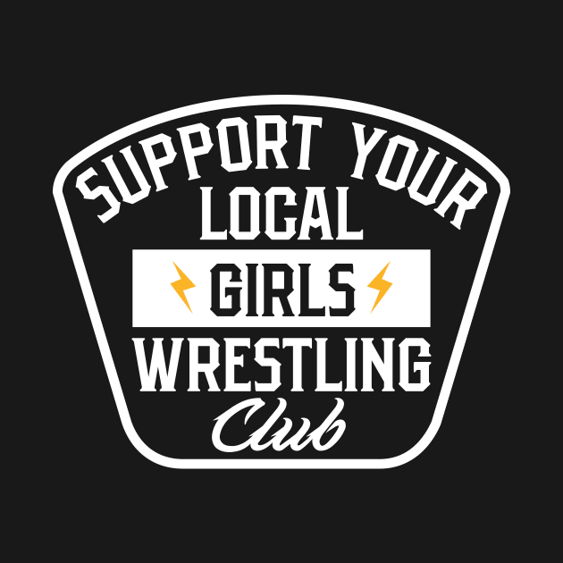 Support your local girls wrestling club by AirborneArtist