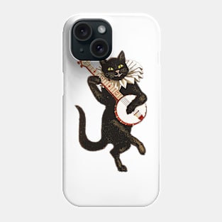 banjo cat Phone Case