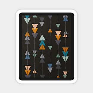 Ethnic abstract arrows pattern 2 Magnet