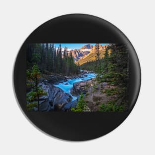 Banff Alberta Canada Mistaya Canyon Sunrise Pin