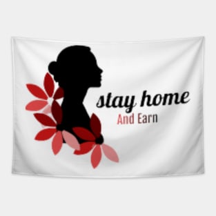 Stay Home Tapestry