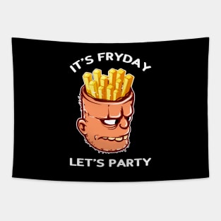 It's Fryday Let's Party Friday Tapestry