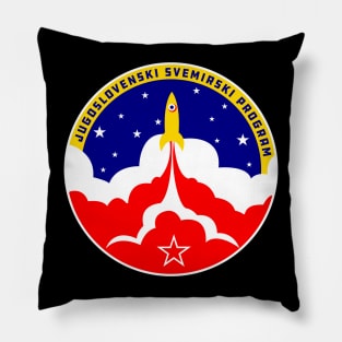 Jugoslovenski Svemirski Program Raketa Majica Pillow