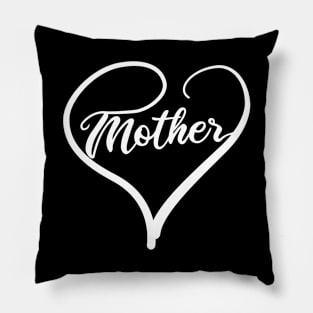 Love - a heart for mother's day Pillow