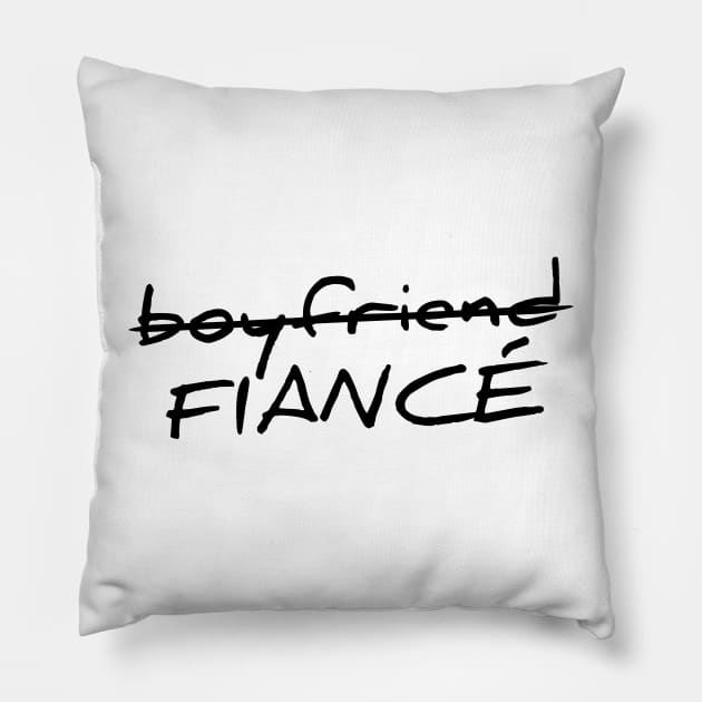Boyfriend - fiance T-shirt Pillow by RedYolk