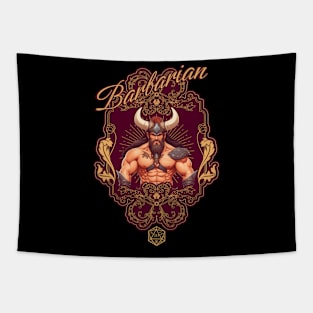 The Barbarian - D20 Series Tapestry