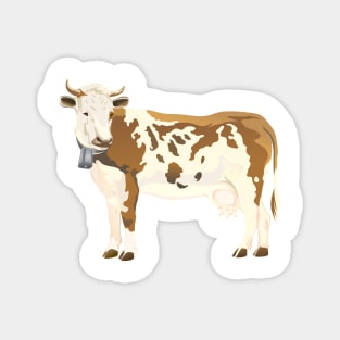 Brown Cow Magnet