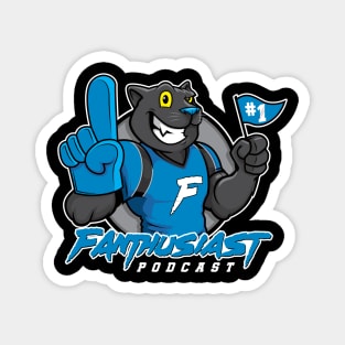 Fanthusiast Mascot Logo Magnet