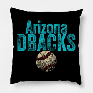 DBACKS Vintage Weathered Pillow