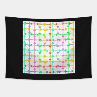 Colorful arrows Tapestry