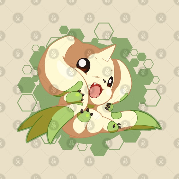 Terriermon Chibi by PRPrints