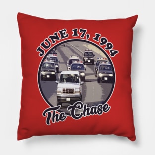 Retro The Chase OJ 1994 Pillow