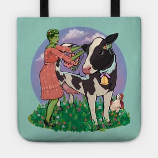 Sims 4 - Plant Sim and Cow Pal Tote