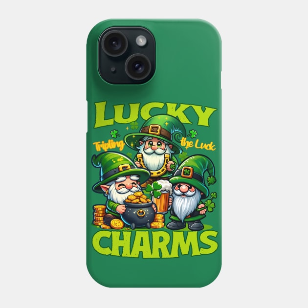 Lucky Charms - Lucky Gnomes - Phone Case by SergioCoelho_Arts