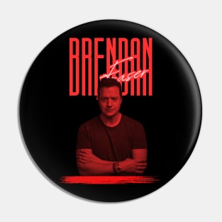 Brendan fraser///original retro Pin