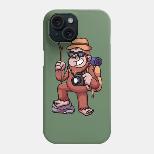 Bigfoot Hiking Phone Case