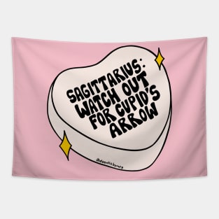 Sagittarius Conversation Heart Tapestry