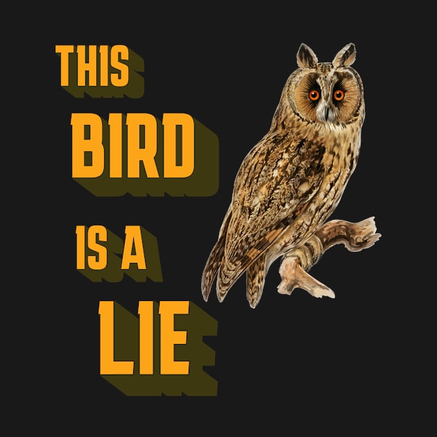 This Bird Is A Lie by Moonlit Midnight Arts