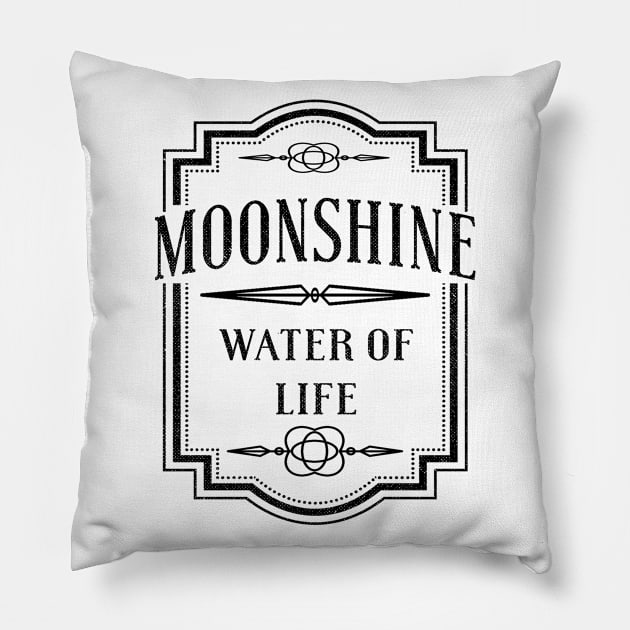 Moonshine Water Of Life Pillow by shopbudgets