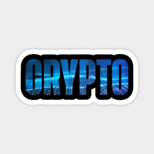 Crypto T-shirt Magnet