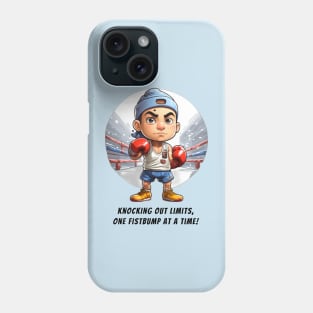 Male Boxing Kickboxing Muay Thai Fighter Phone Case